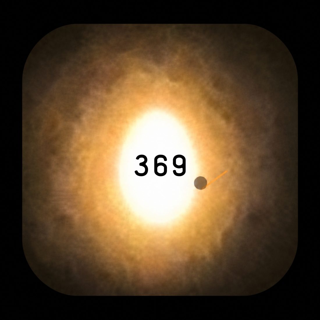 Original 369 symbolic artwork