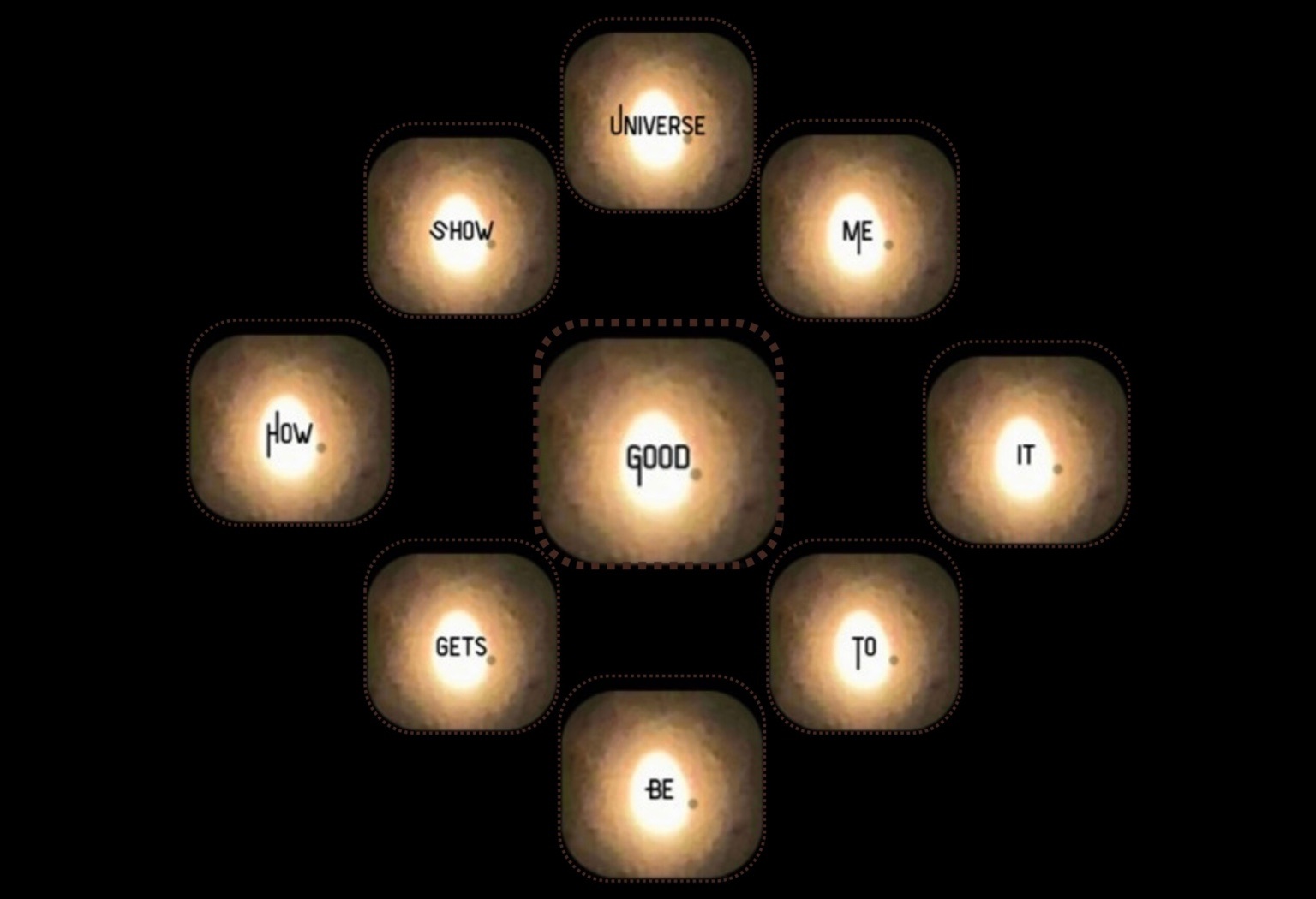 Original Cosmic Completion symbolic artwork