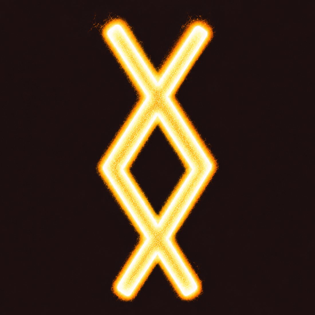 Original Ingwaz symbolic artwork