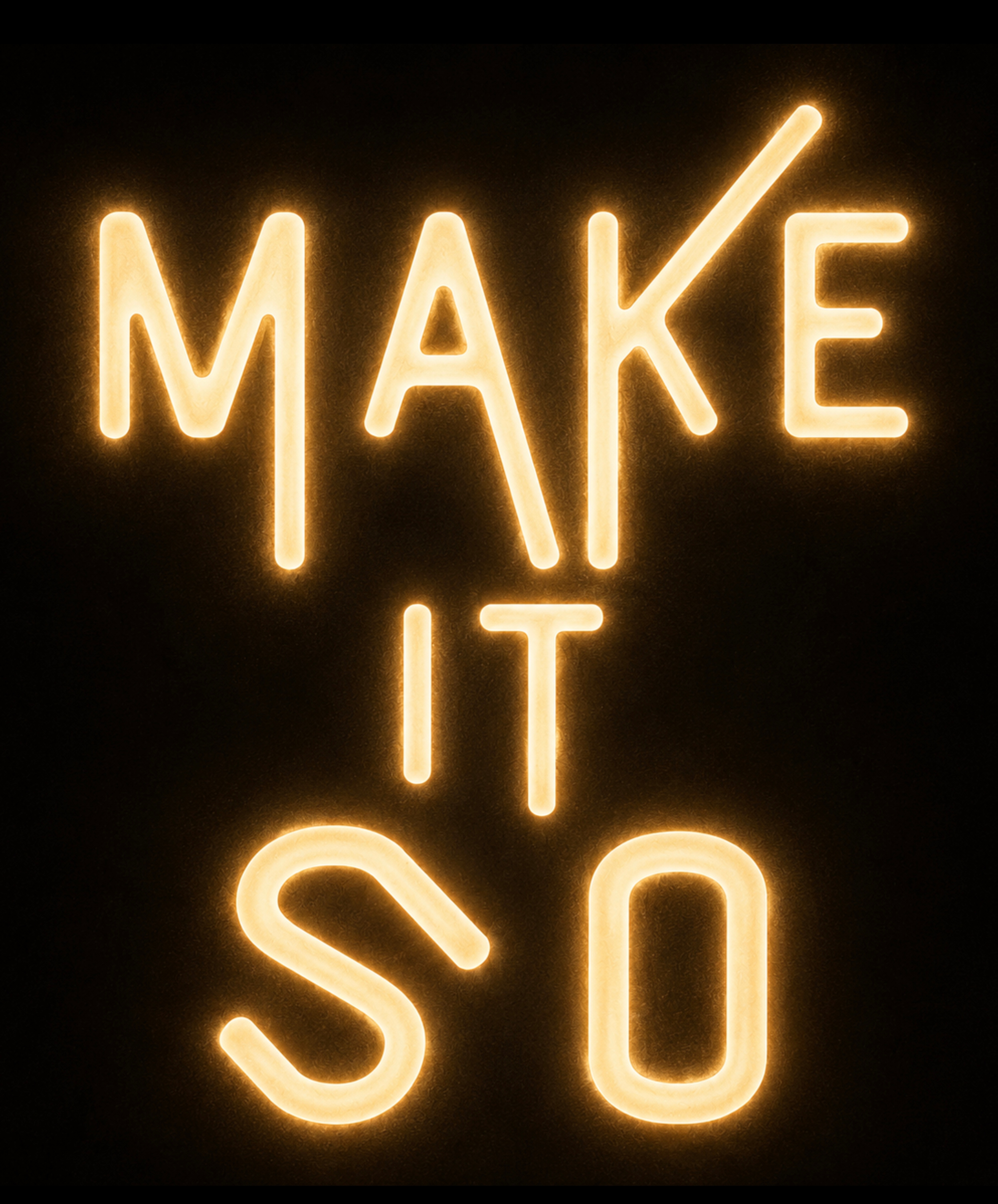 Original Make It So symbolic artwork
