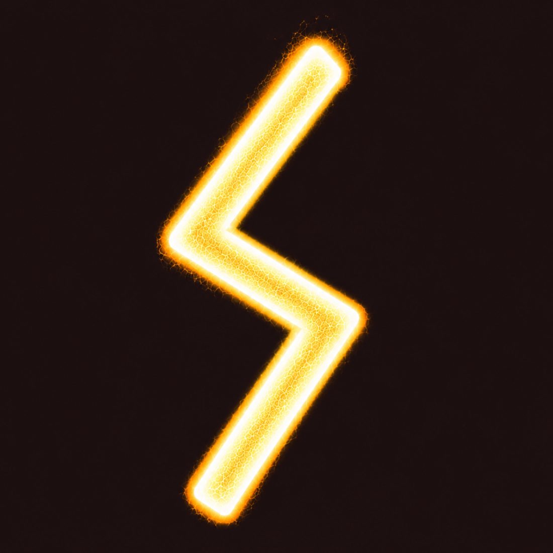 Original Sowilo symbolic artwork